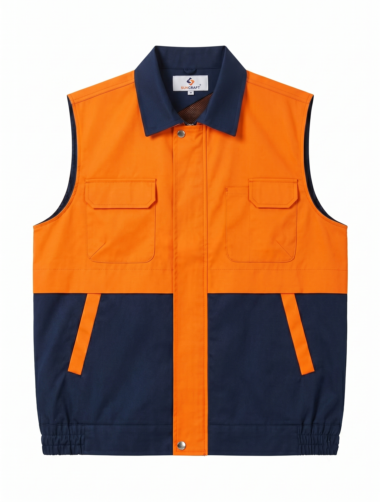 High-Visibility Safety Vest - Worn in Construction Setting