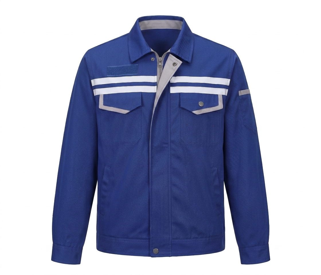 Anti-Static Summer Work Uniform Long Sleeve - Fabric Detail