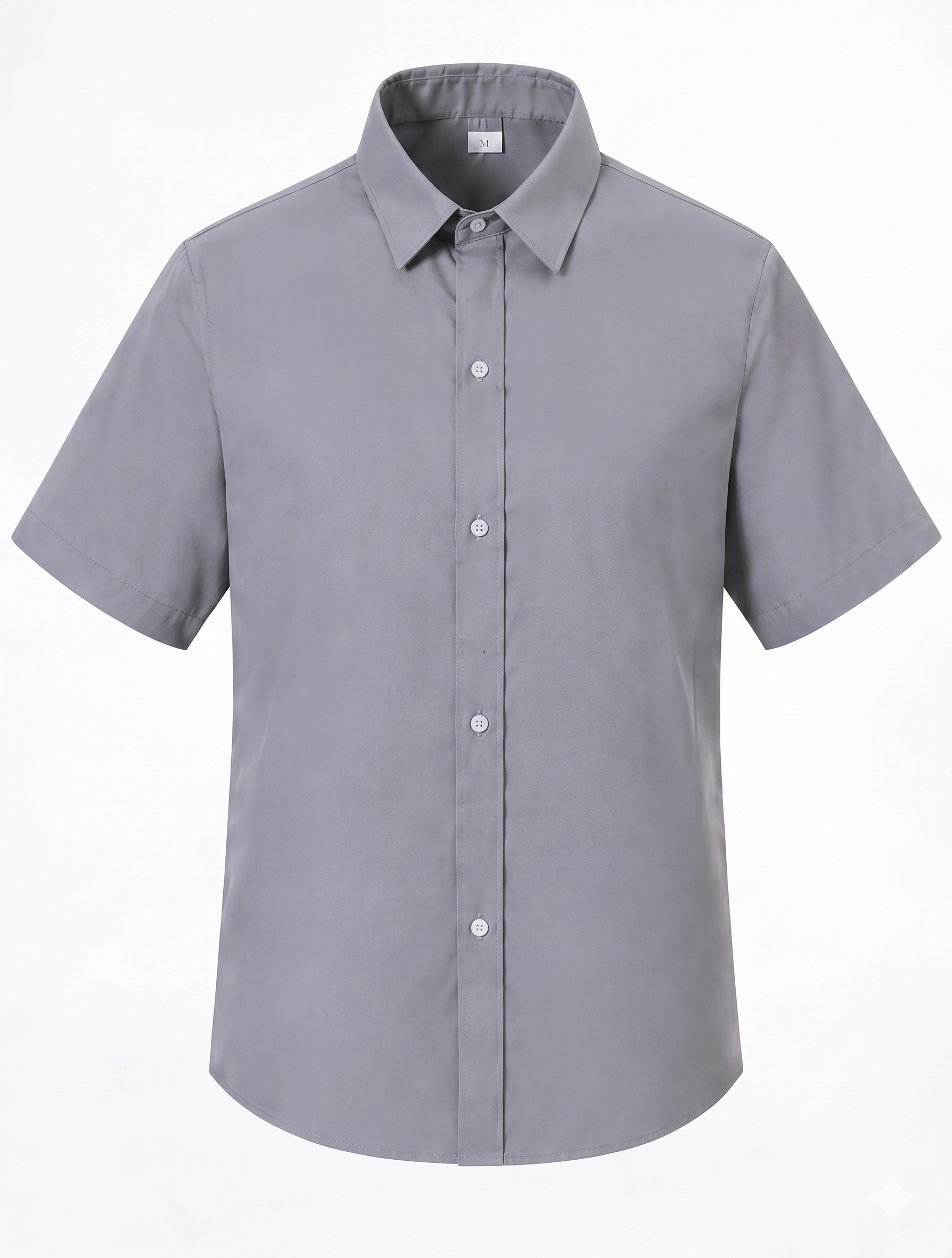 Anti-Static Summer Work Uniform Short Sleeve - Front View